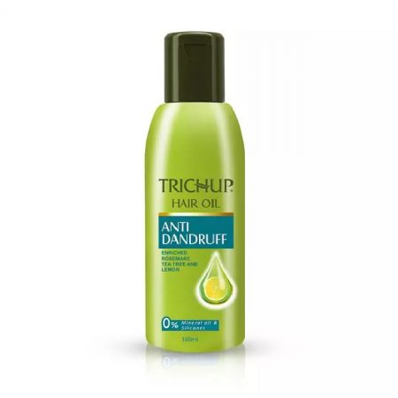 Trichup Anti Dandruff Oil Enriched with Neem Rosemary Tea Tree Together Hair Treatment Improves Your Overall Scalp Health