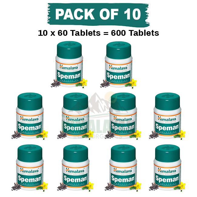 10 Bottles Set Product Himalaya Spemen Tablet Improves Fertility For Men - Image 2