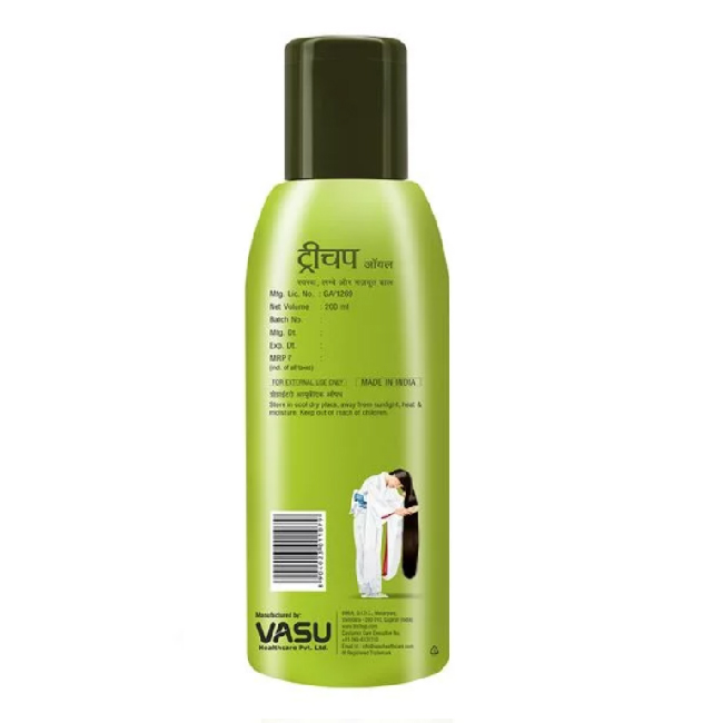 Trichup Healthy Long and Strong Hair Oil Provides Nutrients to Hair Follicles & Keeps Your Hair healthy & Shiny - Image 4