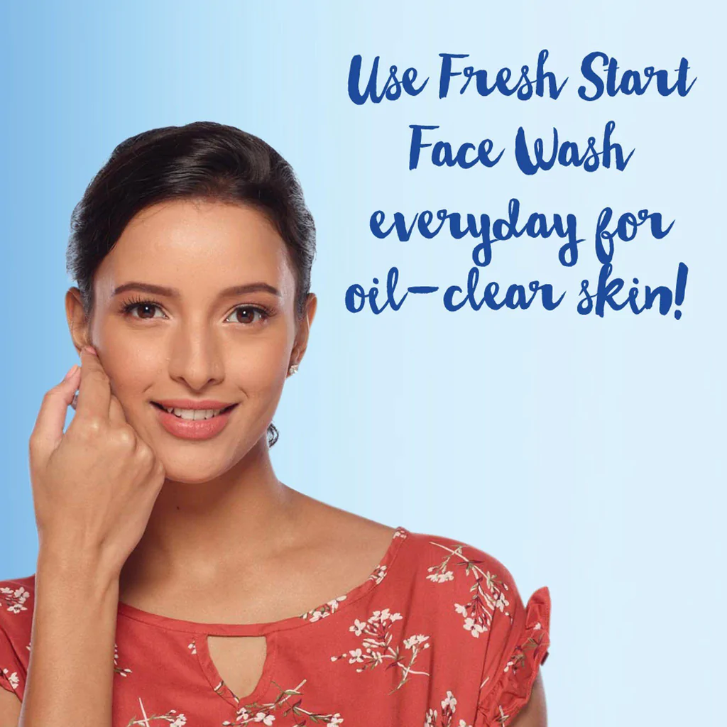 Fresh Start Oil Clear Face Wash Blueberry - Image 4