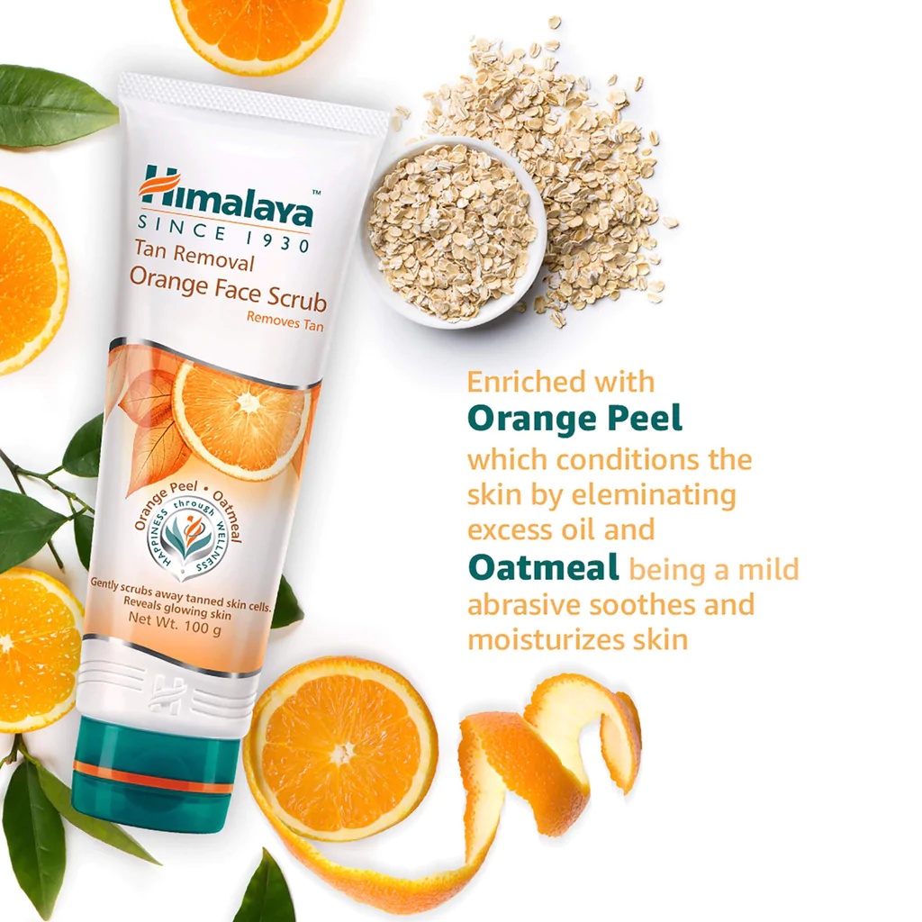 Tan Removal Orange Face Scrub - Image 2